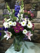 Bold & Beautiful Blooms Vase Arrangement