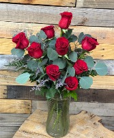 Forever Love Rose Flower Arrangement