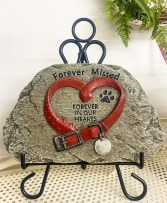 Forever Missed Memorial Steppingstone Sympathy Pet Gift