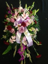 Forever Missed Spray Funeral Flowers