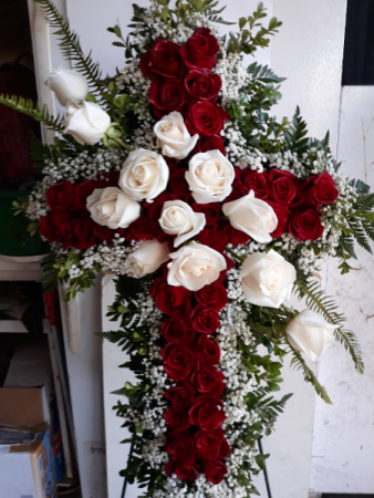 Forever red cross Standing Cross