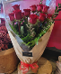 Forever Red Dozen Red Roses Bouquet