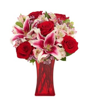 Forever Romance Bouquet vase
