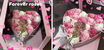 Forever Rose Jewelry Box  Draw filled with Godiva Chocolate.  in Ozone Park, NY | Heavenly Florist