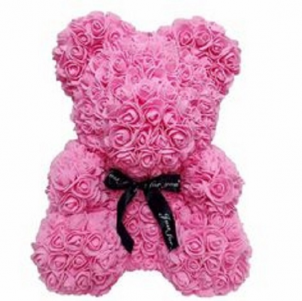 forever rose teddy bear