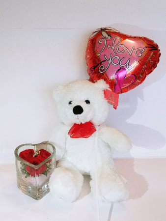 Forever Roses #HCS1 Forever Roses arranged in sealed glass