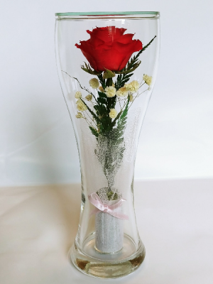 Forever Roses #TVRED Forever Roses arranged in sealed glass 23cm high in Vancouver, BC | ARIA FLORIST Forever Roses #TVRED Forever Roses arranged in sealed glass 23cm high in Vancouver, BC | ARIA FLORIST