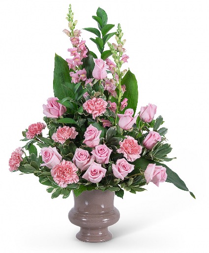 Forever Urn Funeral Arrangement