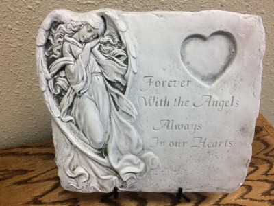 Forever With Angels Keepsake Stone 