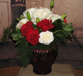 Red and White Magic  in Stevensville, MT | WildWind Floral Design Studio