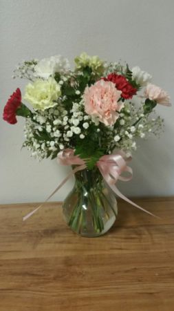 Four Color Carnation Just Because