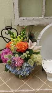 Four Seasons Bubble Bowl Arrangement