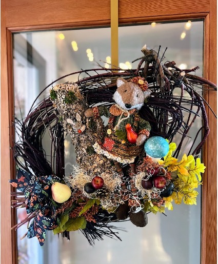 Fox & Friend Wreath