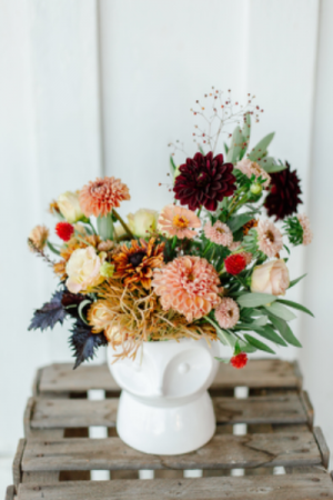 Foxy Fall Vase