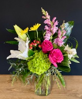 Fragrant Fiesta  Floral Vase Arrangement