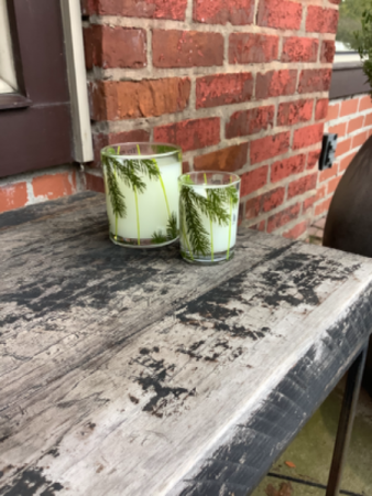 Frasier Fir Glass Votives