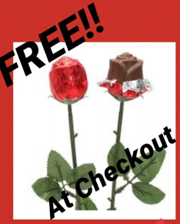 FREE Chocolate Rose For Mom 