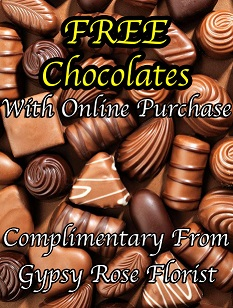 FREE CHOCOLATES WITH ONLINE ORDERS ONLY!