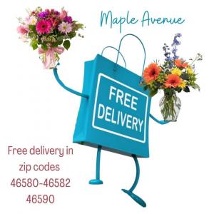 Free Delivery —-Substitution Policy in Warsaw, IN | Maple Avenue Flowers Free Delivery —-Substitution Policy in Warsaw, IN | Maple Avenue Flowers