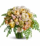 Free flowing Garden style Bridal Bouquet  