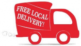 FREE LOCAL DELIVERY FOR ON-LINE ORDERS ONLY 