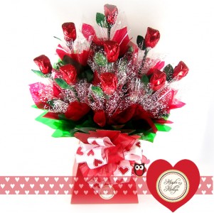 FREE LONG STEM CHOCOLATE ROSE WHEN YOU ORDER BY FEB. 11