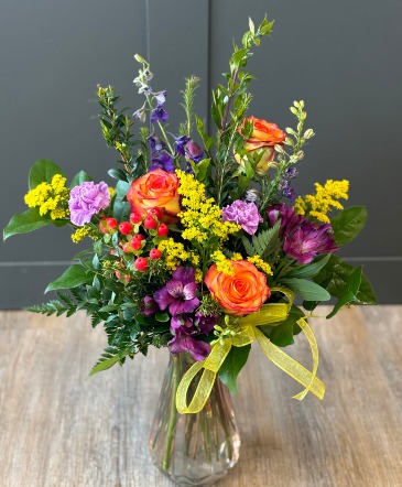 Free Spirit Floral Arrangement  in Wayne, NE | Bloom & Grace
