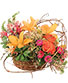 Free Spirit Garden Basket Arrangement