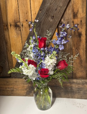 Freedom Blooms Flower Arrangement
