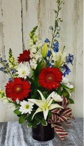 Freedom Blooms Patriotic