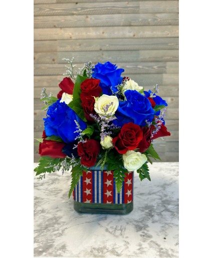 Freedom Flowers Floral Arrangement