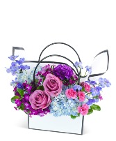 French Countryside Tote Flower Arrangement