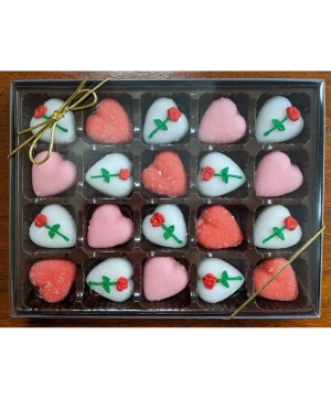 French Creams - Hearts Candy Gift