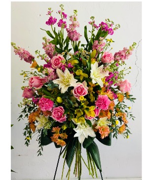 French Garden Standing Spray