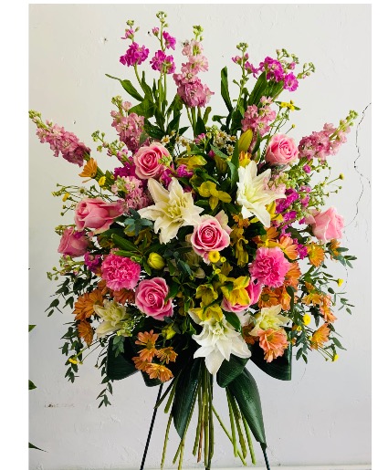 French Garden Standing Spray