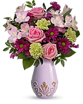 French Lavender bouquet vase bouquet