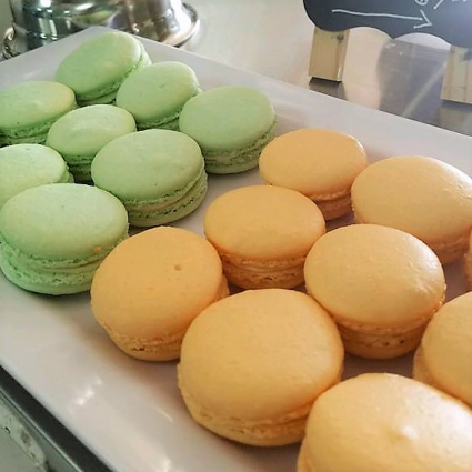 French Macaroons Fresh from the Bakery