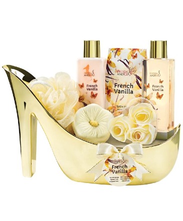 French Vanilla Bath and Body Gift Set Gift in Pensacola, FL | Cordova Flowers and Gifts