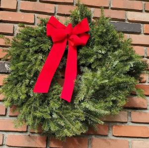 Fresh 14" Wreath Outdoor Decorations