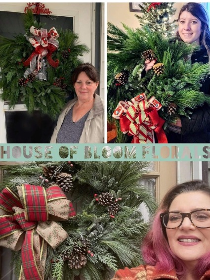 Fresh and Fragrant Boughs Assorted Winter Greens Wreath