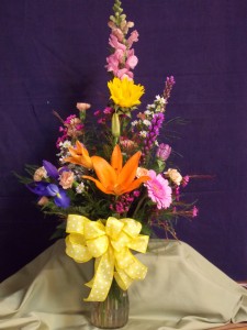 Fresh Spring Vase Arrangement
