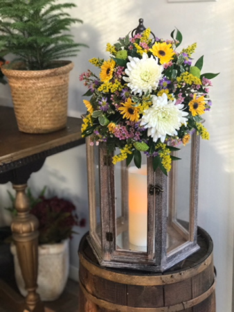 Fresh Arrangement on Lantern Fresh; Gift