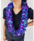 Fresh Blue Orchid Graduation Lei  Vibrant Blue Hand Crafted Orchid Lei