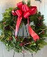 Fresh Christmas Greens Wreath 