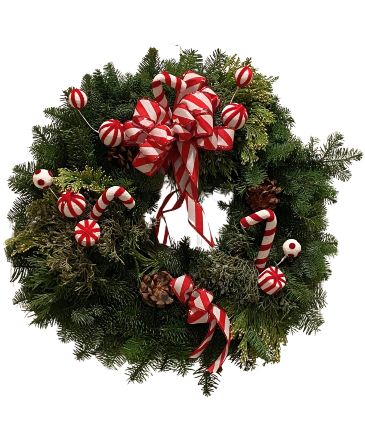 Fresh Christmas Wreath  in Mcminnville, OR | POSEYLAND FLORIST
