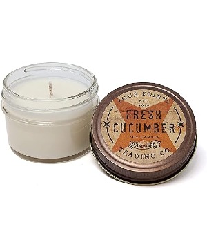 Fresh Cucumber Scented 4oz Candle 