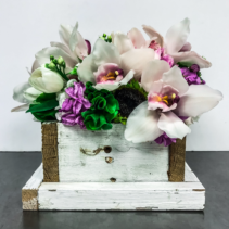 White Star Orchid Box 