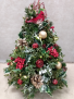 Fresh Cut Boxwood  Tree with lights