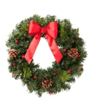 Fresh Evergreen Wreath 