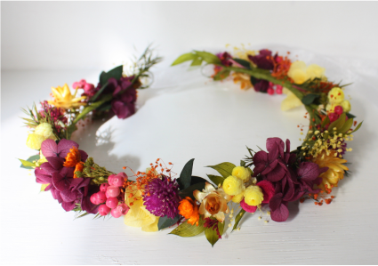 Fresh Flower Crown 